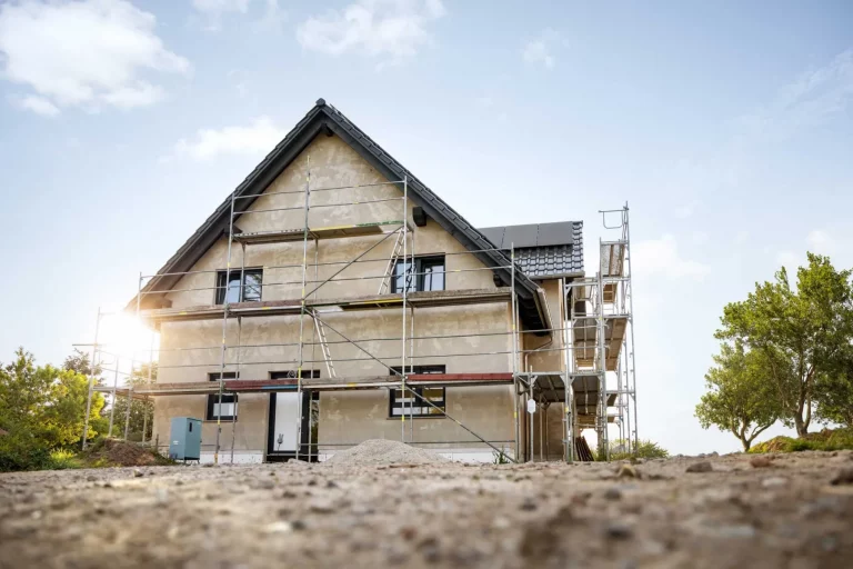 Einblasdämmung im Neubau
