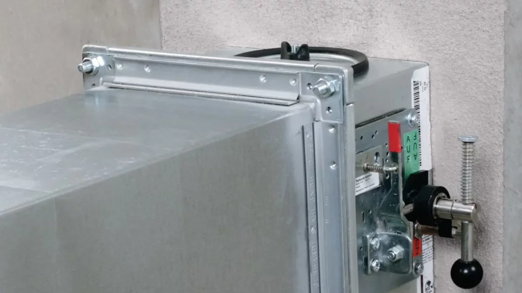 Brandschutzklappen Verpressen