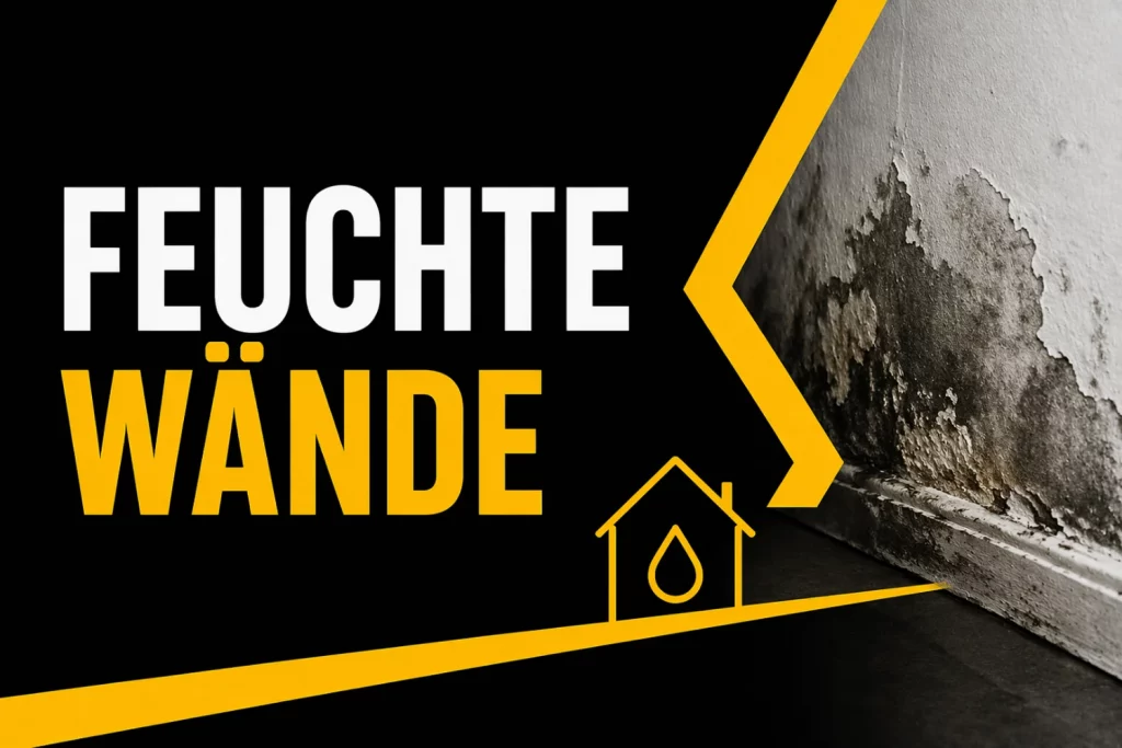 Feuchte Wände – Ursachen erkennen und dauerhaft sanieren