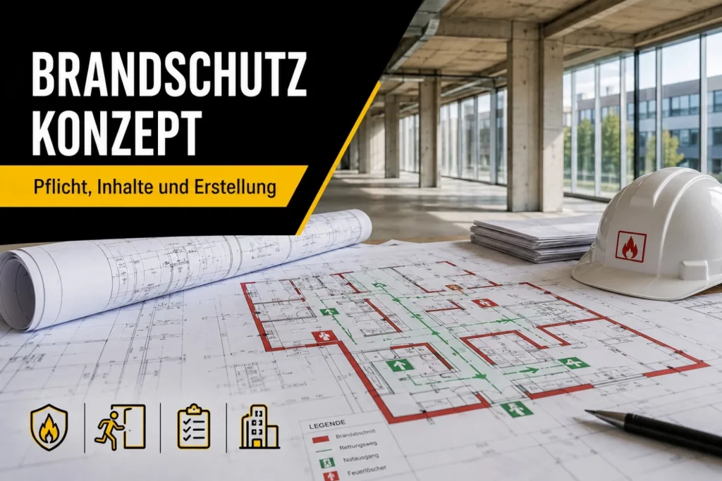 Brandschutzkonzept: Pflicht, Inhalte und Erstellung verständlich erklärt
