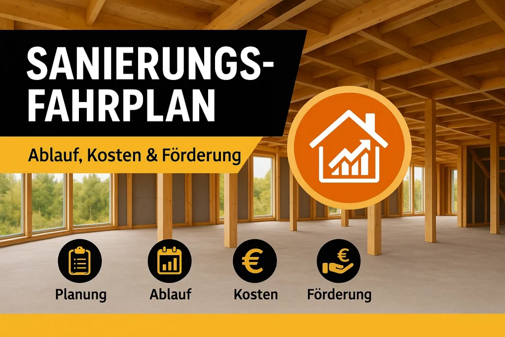 Sanierungsfahrplan (iSFP): Ihr Stufenplan für die energetische Sanierung